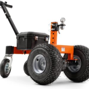 SuperHandy Motorized Trailer Dolly with Tow Tires - 24V, 3600 lbs Towing Capacity, 600 lbs Tongue Weight