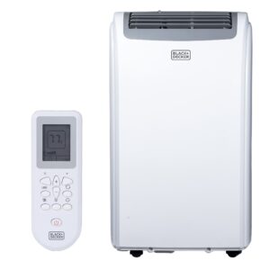 BLACK+DECKER BPP10WTB 14,000-BTU 3-Speed 1,250-Watt Portable Air Conditioner with Remote