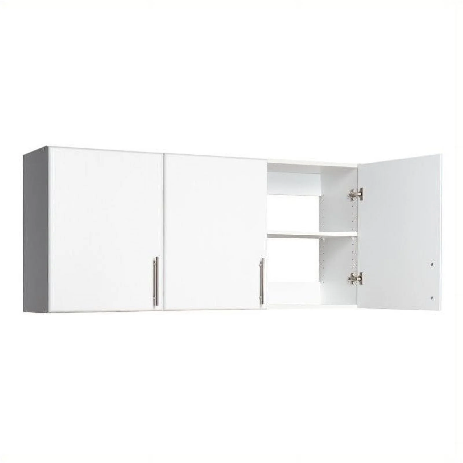 Pemberly Row 54" Wall Cabinet with 3 doors in White