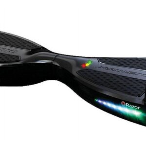 Razor Hovertrax Prizma- Black. Lighted Hoverboard for Child & Teen. up to 9 mph. UL2272 Certified