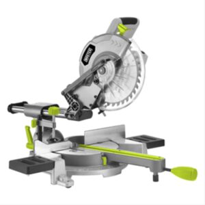 Master Mechanic 10 Inches Slide Miter Saw with UL Plug and Dust Bag