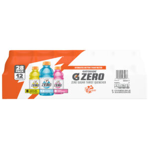 Gatorade Zero Sugar Thirst Quencher, Variety Pack, 12 fl oz, 28-count