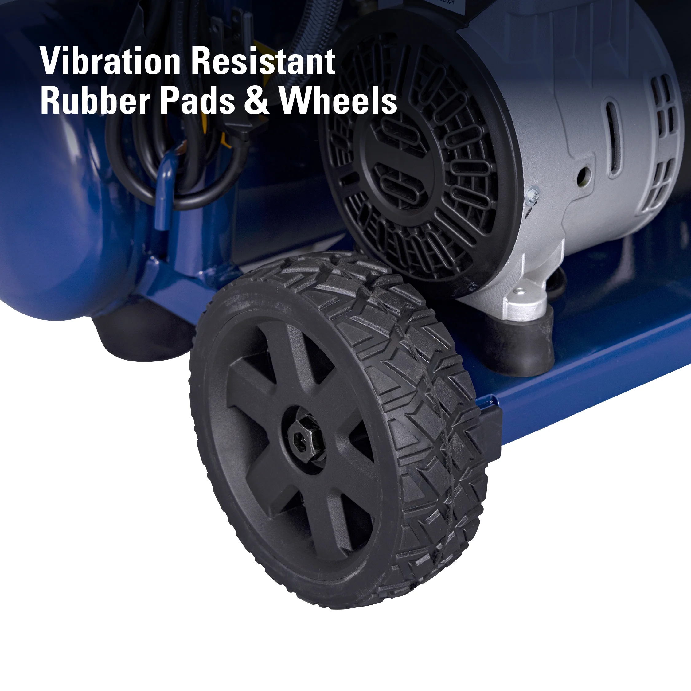 Stealth Ultra Quiet 4.5 Gallon 150 PSI Portable Electric Oil-Free Air Compressor, Professional Series
