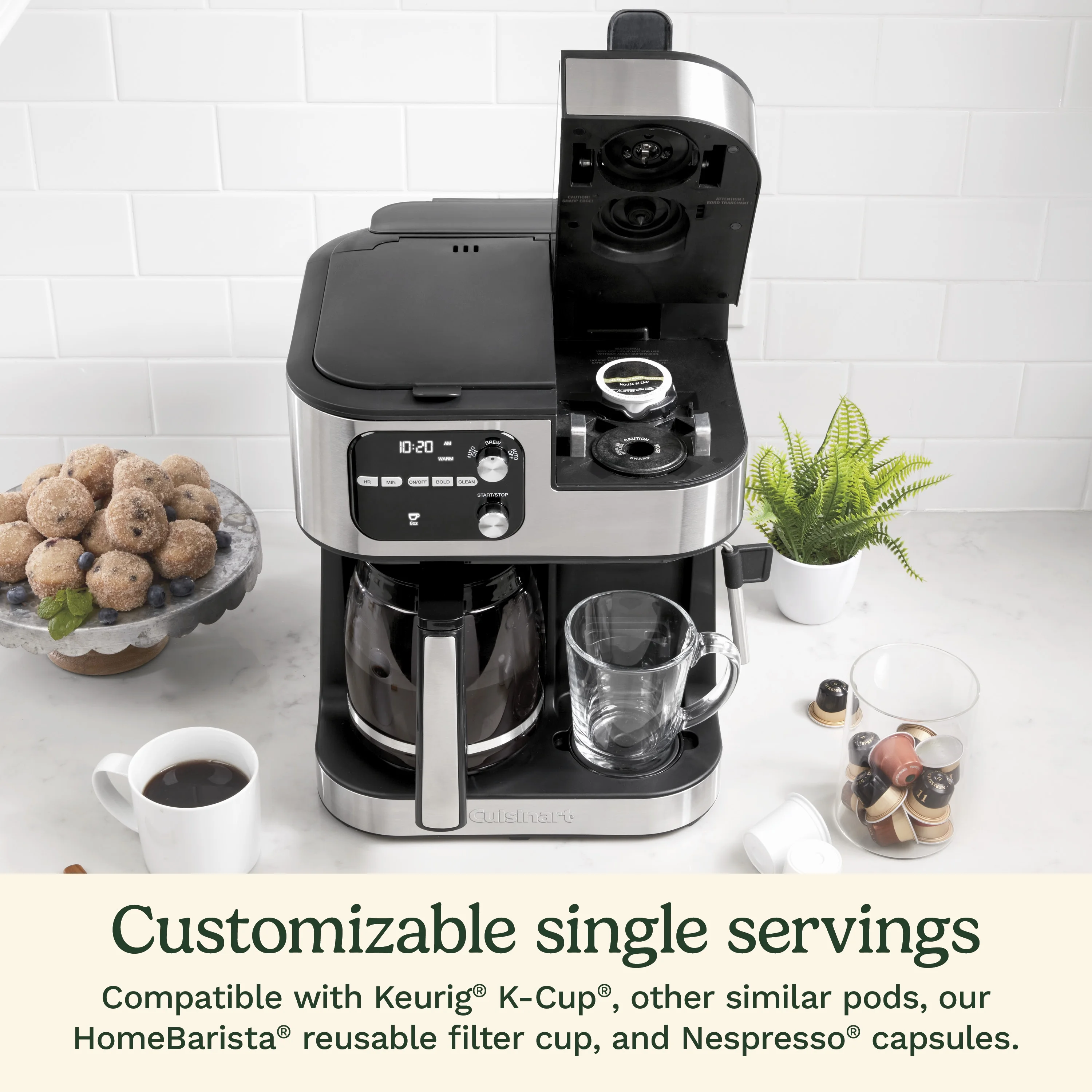 Cuisinart Coffee Center Barista Bar 4-in-1 Coffee Maker