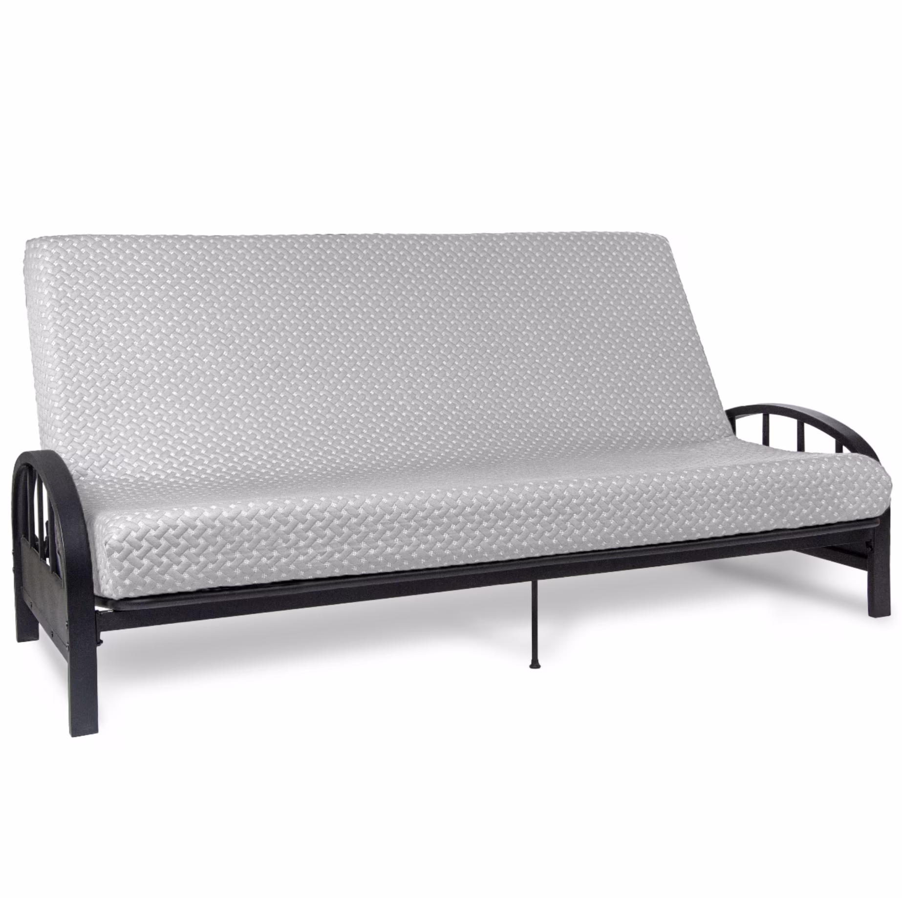 Milliard Memory Foam Futon Mattress - Full Size (Frame Not Included) (Black), 71"52"x6"