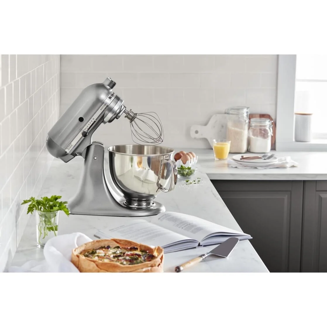 KitchenAid Artisan Series 5-Quart Tilt-Head Stand Mixer, Wildflower, KSM156CXWF