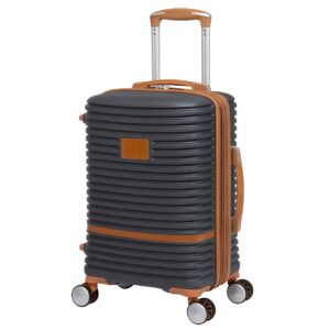 it luggage Replicating 21.5" Hardside Expandable Carry-on Spinner Luggage, Gray