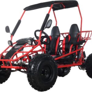 X-Pro New Rover 125cc Gas Powered Go Kart 3 Semi-Automatic Transmission w/Reverse Big 18"/19" Wheels