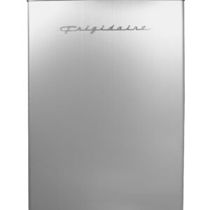 Frigidaire, 4.5 Cu. Ft. Compact Fridge with Chrome Trim - EFR492, Platinum