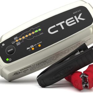 CTEK 40-206 MXS 5.0 Fully Automatic 4.3 amp Battery Charger and Maintainer 12V