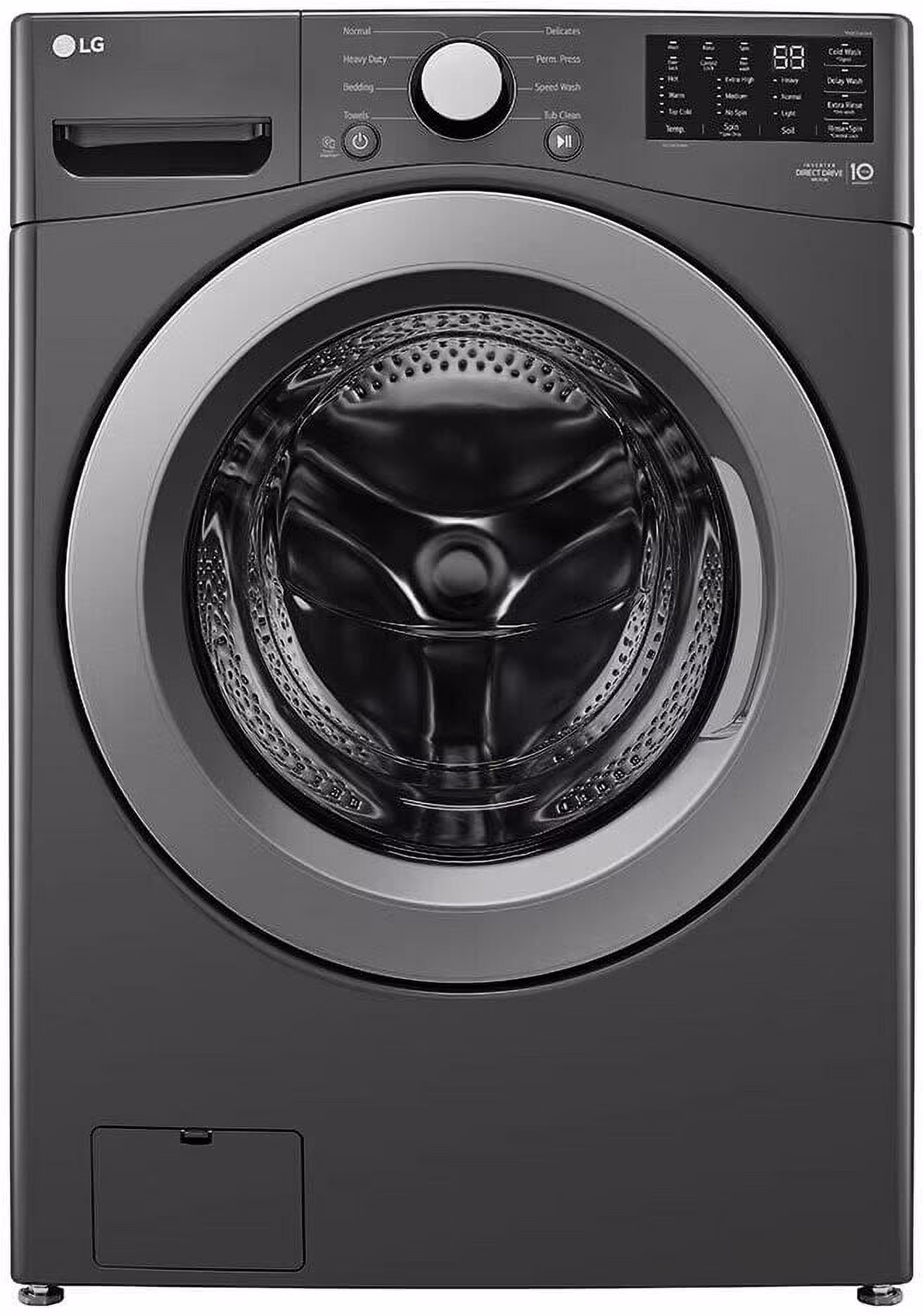27 Inch Front Load Washer with 5.0 Cu. Ft. Capacity, 8 Wash Programs