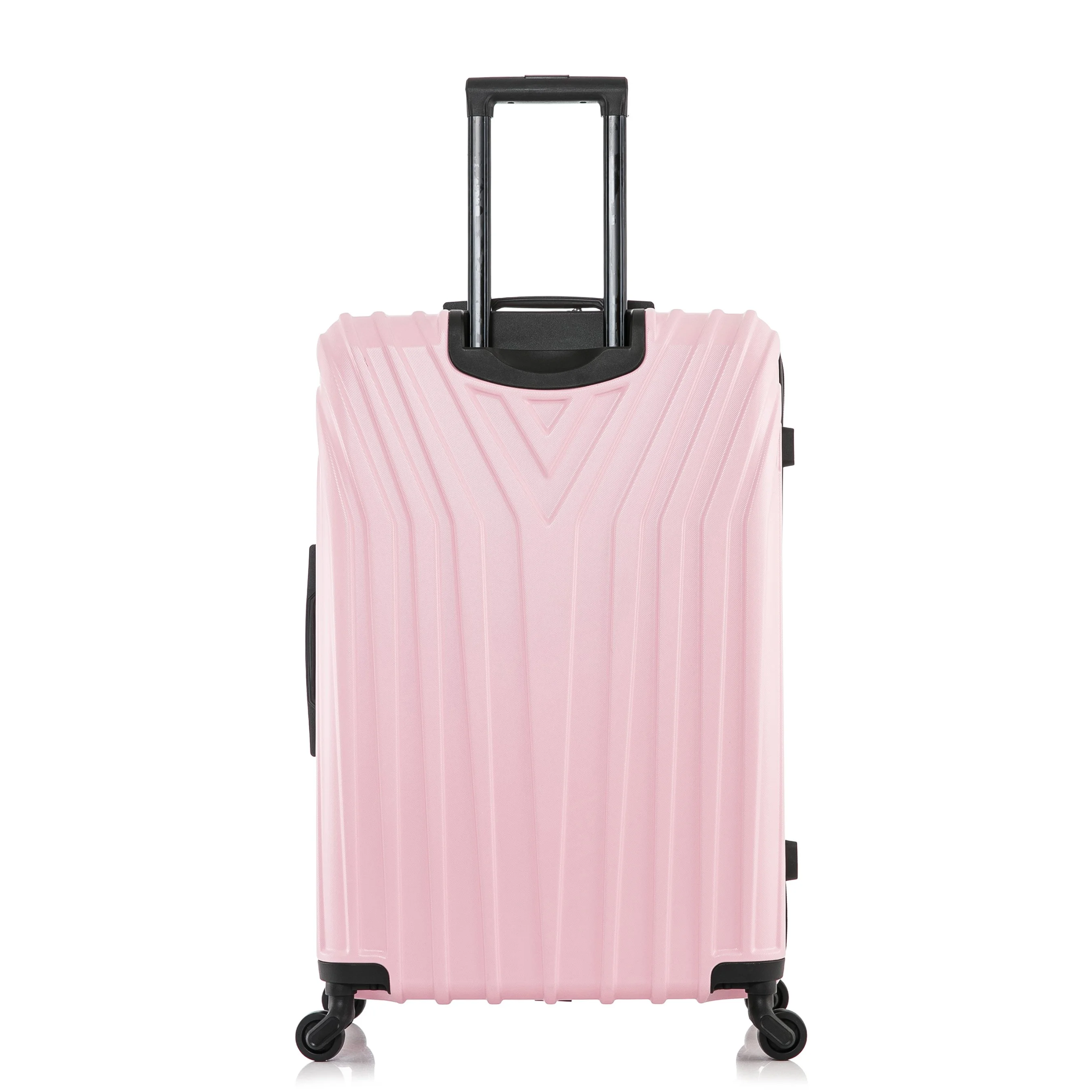InUSA Vasty 28" Hardside Lightweight Luggage with Spinner Wheels, Handle, and Trolley, Gray