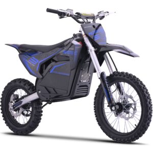 MotoTec 72v Pro Electric Dirt Bike 5000w Lithium Blue