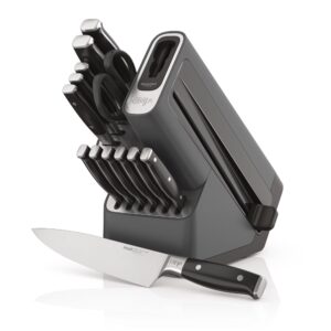 Ninja Foodi NeverDull Premium 14pc German Stainless Steel Knife System & Built-in Sharpener, K32014