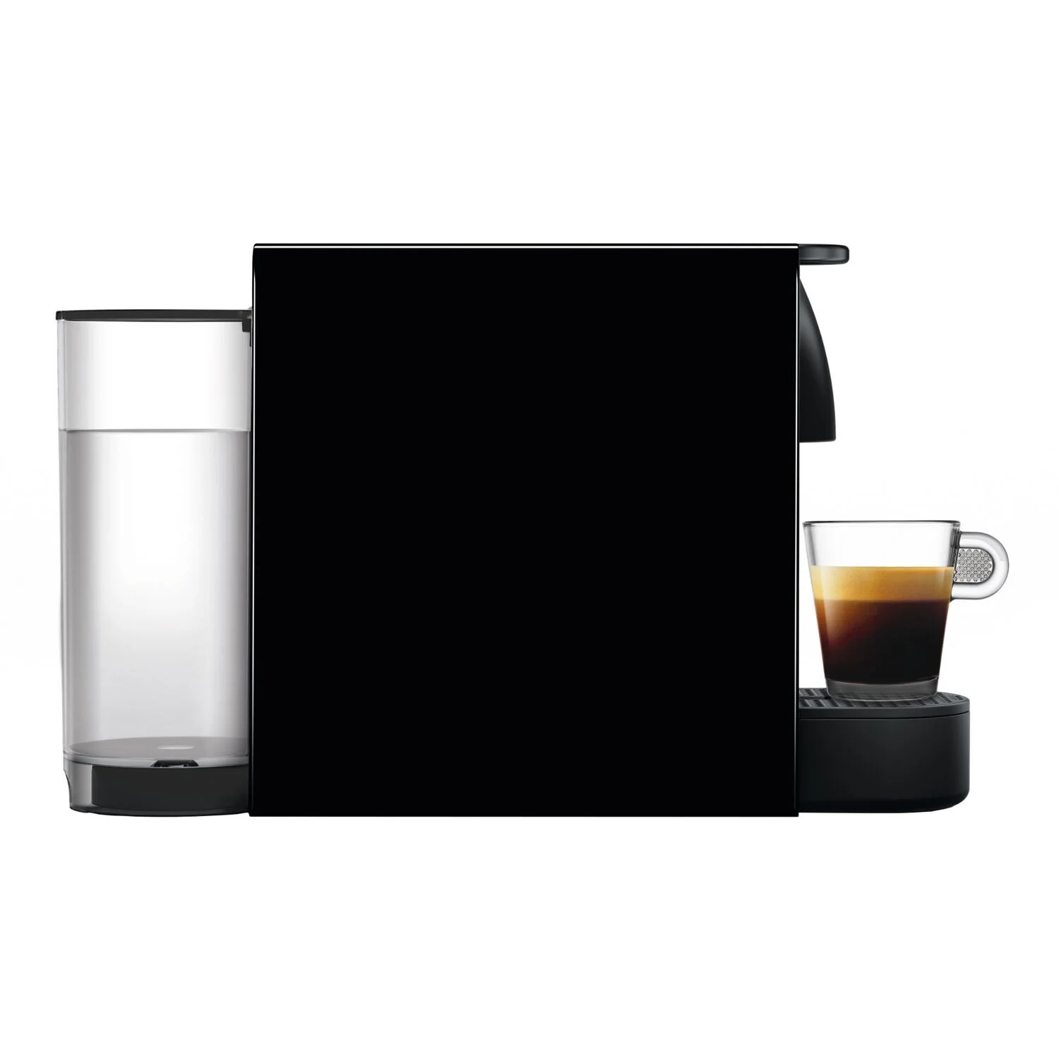 Breville New Nespresso Essenza Mini Single-Serve Machine Aeroccino Milk Frothier, Black