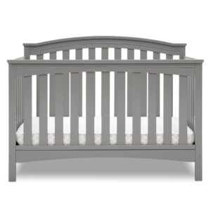 Delta Children Waverly 6-in-1 Convertible Baby Crib. Grey