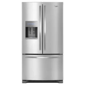 Whirlpool WRF555SDFZ 36-inch 25 cu. ft. French Door Freestanding Refrigerator Stainless Steel