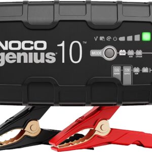 NOCO GENIUS10: 10A 6V/12V Smart Battery Charger, Maintainer and Desulfator